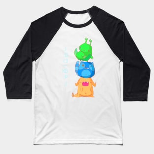 Cute Monsters Baseball T-Shirt
